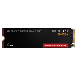 SSD Black SN850X drev 2TB NVMe 2280 M2