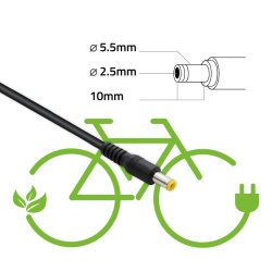 Oplader til ebike batterier 36V, 42V, 2A