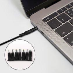 Universel str�madapter 15W 7 stik