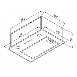 Okap WK-7 Micra inox