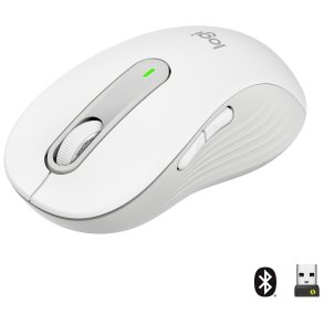 Logitech Signature M650 L Trdls mus 2000 DPI, hvid