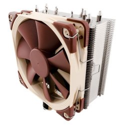 Noctua NH-U12S PC-klerkomponent Processor Kler 12 cm Brun, Rustfrit stl