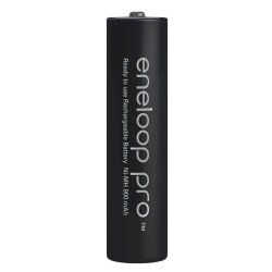 Genopladelige batterier PANASONIC ENELOOP PRO AAA 930 mAh 4 szt (BK-4HCDE/4CP)