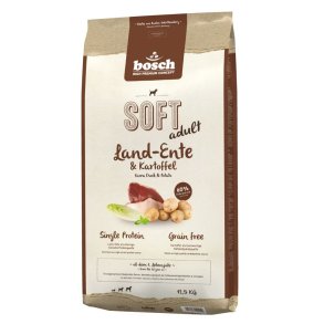 BOSCH Soft Adult Duck and Potatoes - trfoder til hunde - 12,5 kg