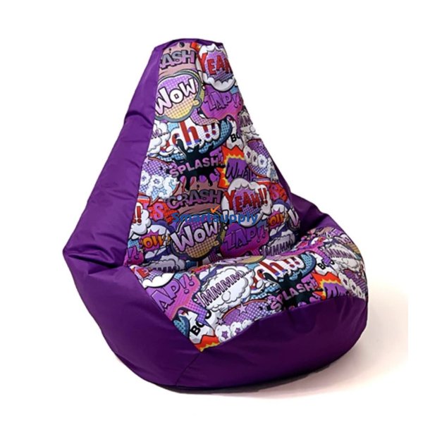 Go Gift Skkestol Lilla-Wow L 105 X 80 cm