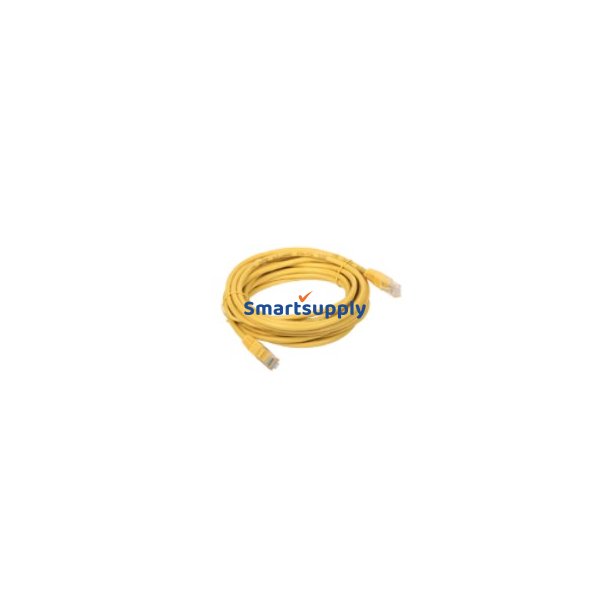 Alantec Netvrkskabel Gul 0,5 M Cat 5E U/Utp