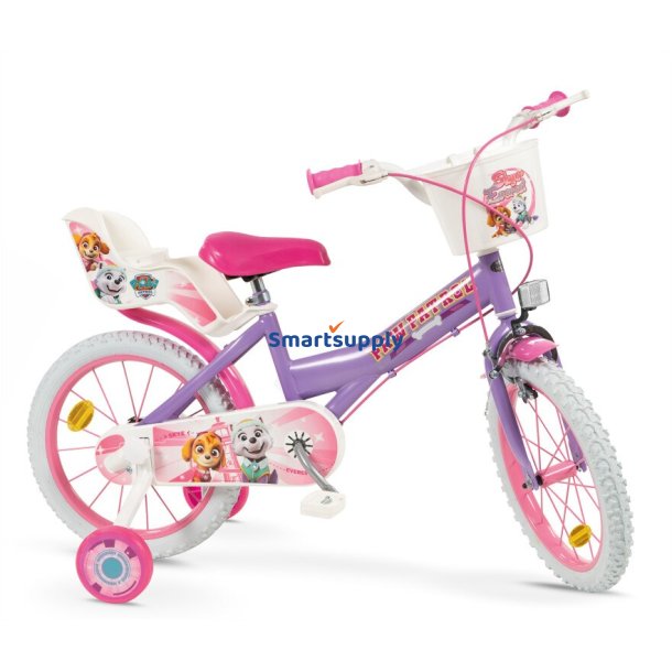 Brnecykel 16" Paw Patrol Lilla 1680 Pige Toimsa