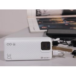 Tracer Blaze 30000 mAh 65 W, Hvid