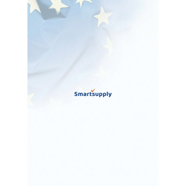 EU flag mnster A4 papir satin delux 50 stk.