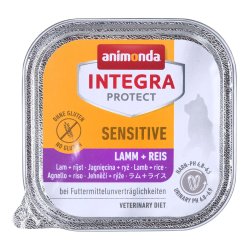 ANIMONDA Integra Protect Sensitive Lamb with rice - vd kattefoder - 100g