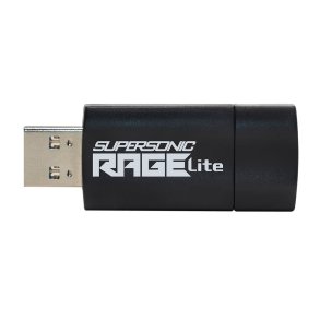 Patriot Memory Supersonic Rage Lite USB-ngle 64 GB USB Type-A 3.2 Gen 1 (3.1 Gen 1) Sort, Bl