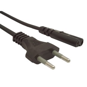 C8 Str�mkabel til b�rbar 2-pin 1.8M