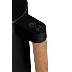 El-kedel med dobbeltvg 1,5 L Concept Black RK 3301