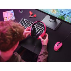 Trust Gxt 415P Zirox Headset Kablet Hovedbnd Gaming Pink