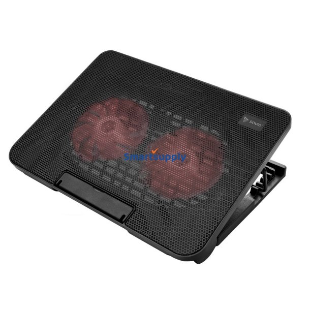 Savio laptopkoelpad, 2 ventilatoren, COS-02