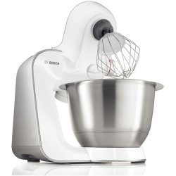 Bosch Styline foodprocessor 900 W 3,9 L Rustfrit stl, Hvid