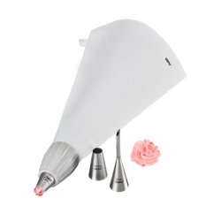 GEFU 14330 wienerbrd dekorationspose Bomuld, Plast, Rustfrit stl