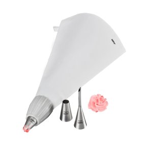 GEFU 14330 wienerbrd dekorationspose Bomuld, Plast, Rustfrit stl