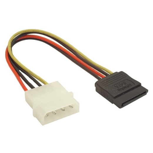 CC-SATA-PS Serial ATA 15 cm str�m kabel