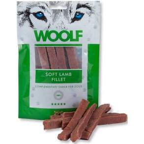 WOOLF Blde lammefileter - hundegodbid - 100 g
