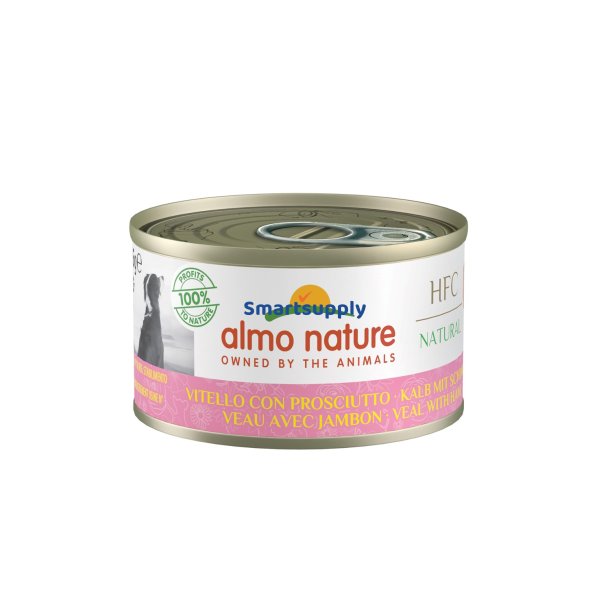 Almo Nature Hfc Naturlig Kalvekd Med Skinke - 95G