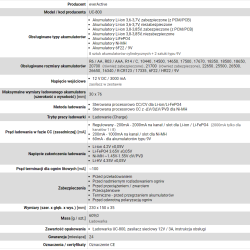 Batterioplader til Li-ion og Ni-MH genopladelige batterier everActive UC-800