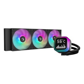 DeepCool LP360 Computerkabinet, Processor Alt-i-en vskekler 12 cm Sort 1 stk