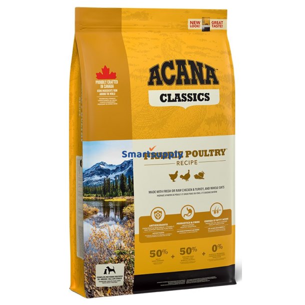 ACANA Classics Prairie Poultry - trfoder til hunde - 14,5 kg