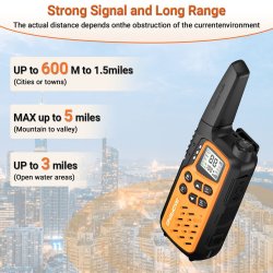 Walkie-Talkie Baofeng Bf-T25e Orange