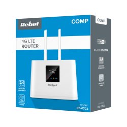 Rebel RB-0702 trdls router Enkelt band (2,4 GHz) 3G 4G