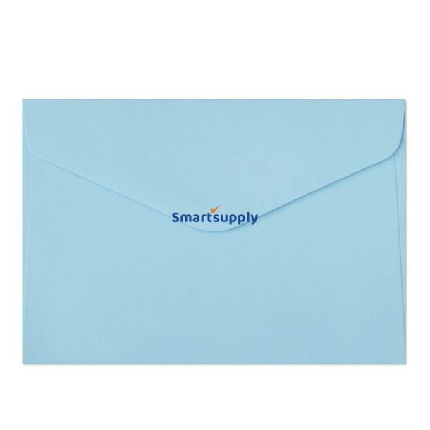 Lysebl� kuverter 10 stk 114mm x 162mm