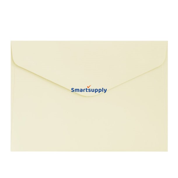 Cremefarvet kuverter 10 stk. 114mm x 162mm