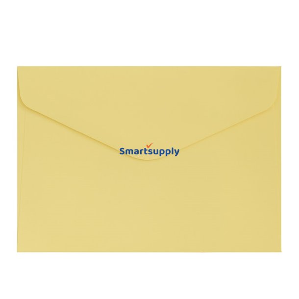 Gule kuverter 10 stk. 114mm x 162mm