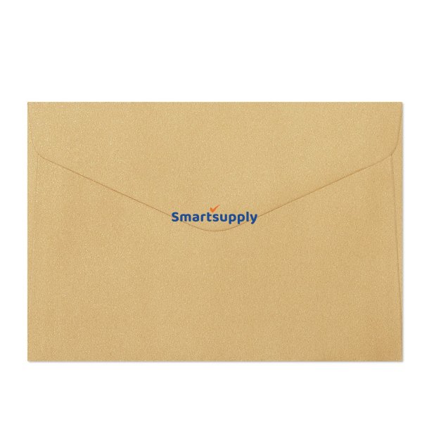 Skinnende guld kuverter 10 stk. 114mm x 162mm