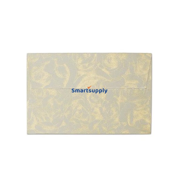 Rosemnstret sm kuverter 10 stk. 70mm x 110mm (B7)