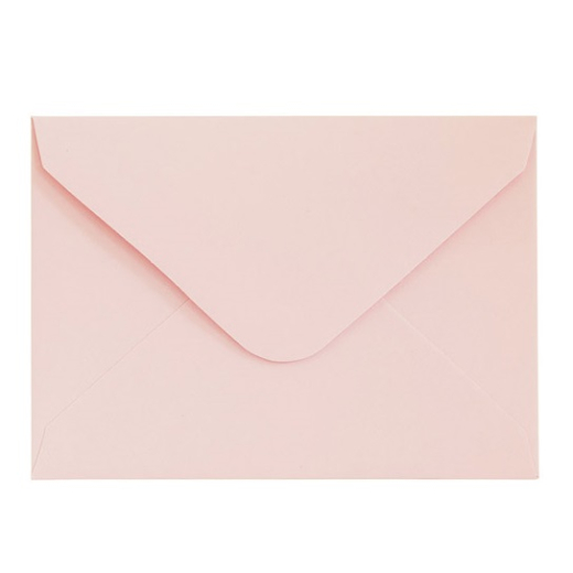 Sm� rosa kuverter 10 stk. 70mm x 100mm (B7)