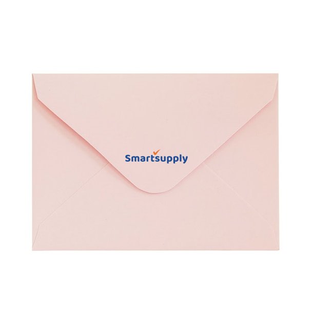 Sm� rosa kuverter 10 stk. 70mm x 100mm (B7)
