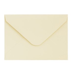 Sm cremefarvet kuverter 10 stk. 70mm x 100mm (B7)