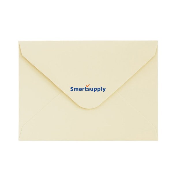 Sm� cremefarvet kuverter 10 stk. 70mm x 100mm (B7)