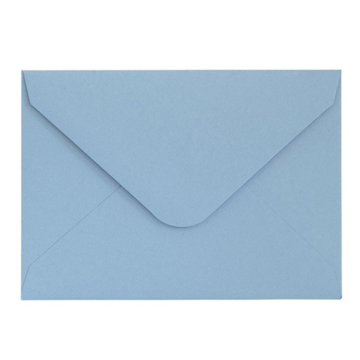 M�rkebl� sm� kuverter 10 stk. 70mm x 100mm (B7)