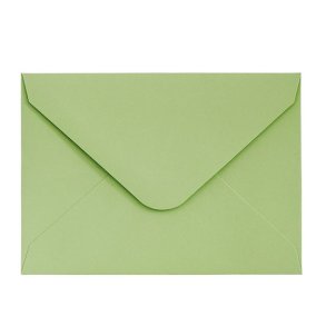 Sm lysegrnne kuverter 10 stk. 70mm x 100mm (B7)