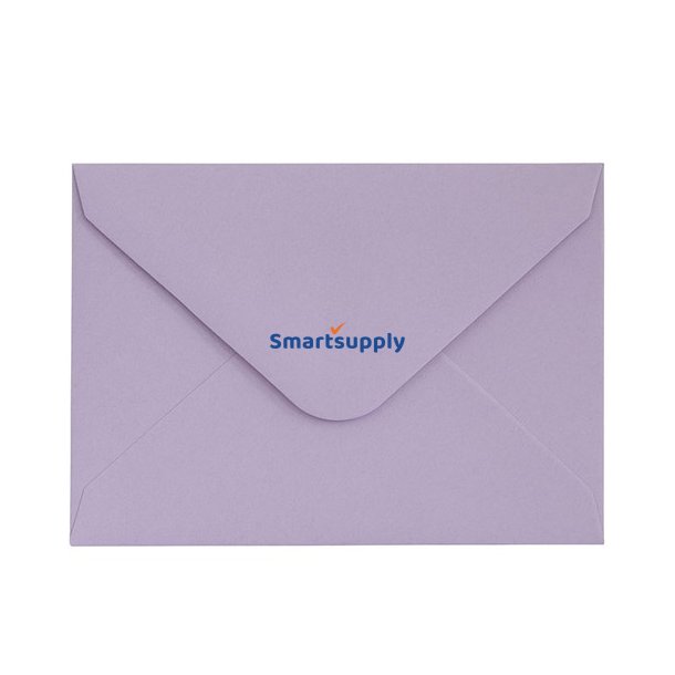 Sm� lilla kuverter 10 stk. 70mm x 100mm (B7)