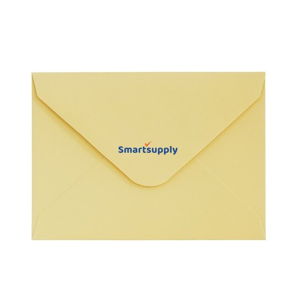 Gule sm� kuverter 10 stk. 70mm x 100mm (B7)