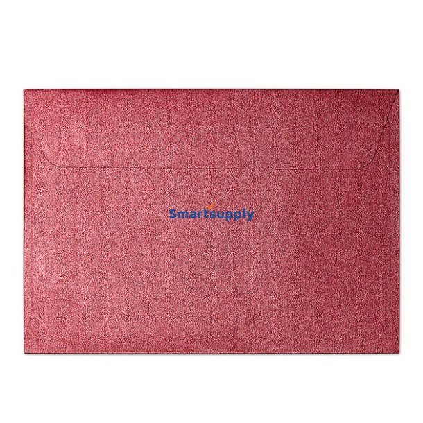 Sm� r�de skinnende kuverter 10 stk. 88mm x 125mm