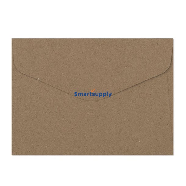 Natur kuverter mrkebrune 10 stk. 88mm x 125mm