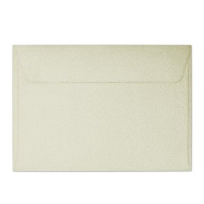 Skinnende sm creme kuverter 10 stk. 88mm x 125mm