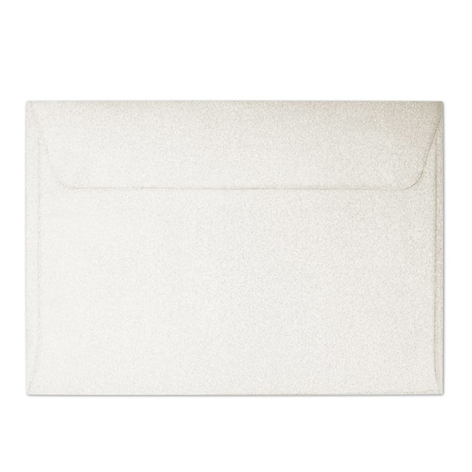 Skinnende hvide sm� kuverter 10 stk. 88mm x 125mm