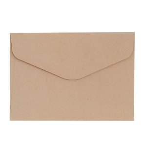 Mrk beige naturkuverter 10 stk. 88mm x 125mm