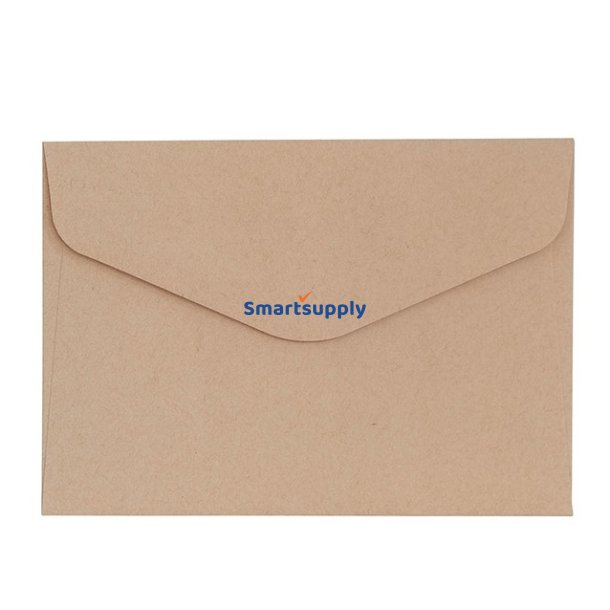 Mrk beige naturkuverter 10 stk. 88mm x 125mm