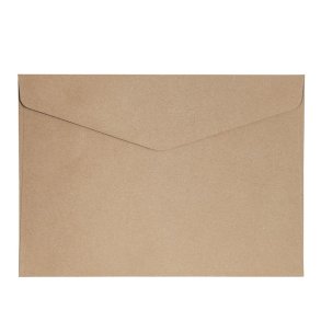 Mrk beige naturkuverter 10 stk. 162mm x 229mm